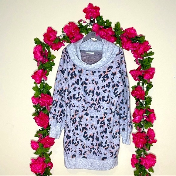 Anthropologie Emmy Cowl Neck Tunic Sweater Wool Blend - Picture 5 of 16